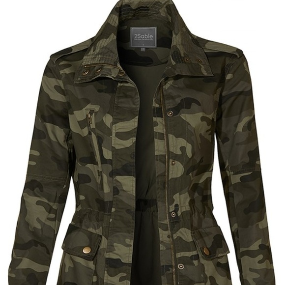 2sable camo jacket